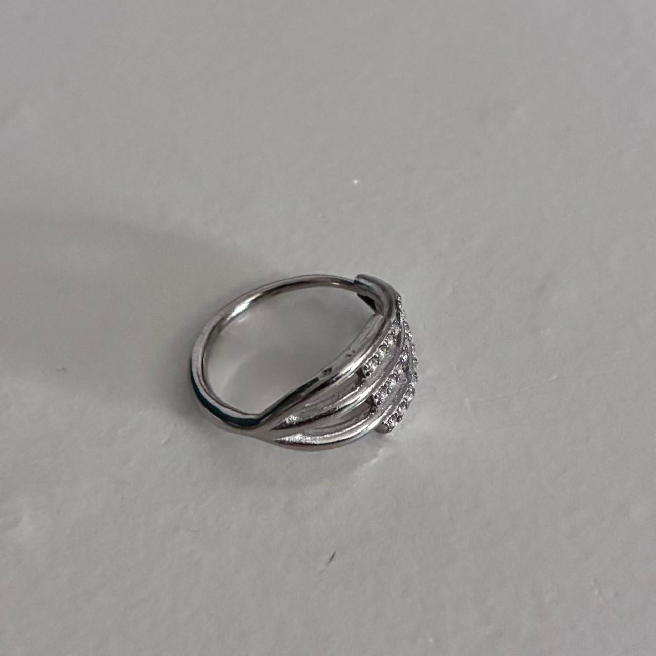 Anello “Onde di Brillanti”