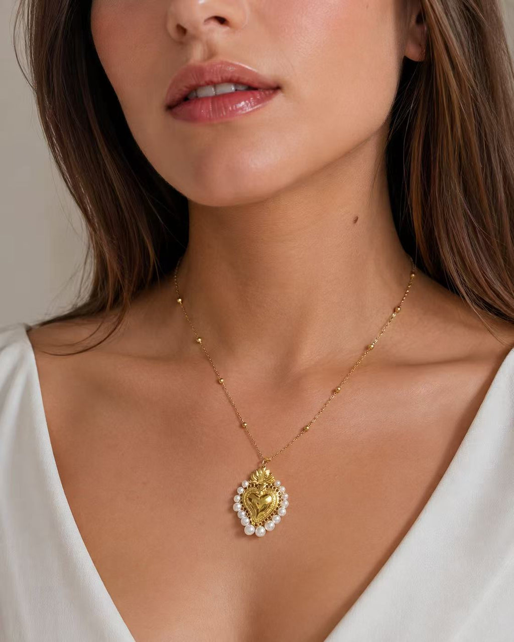 Collana Cuore Sacro