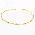 Collana “Onde Arcobaleno” | semirigido | in acciaio inox