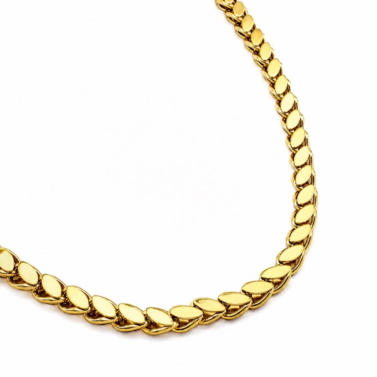 Collana “Trama” | in acciaio inox