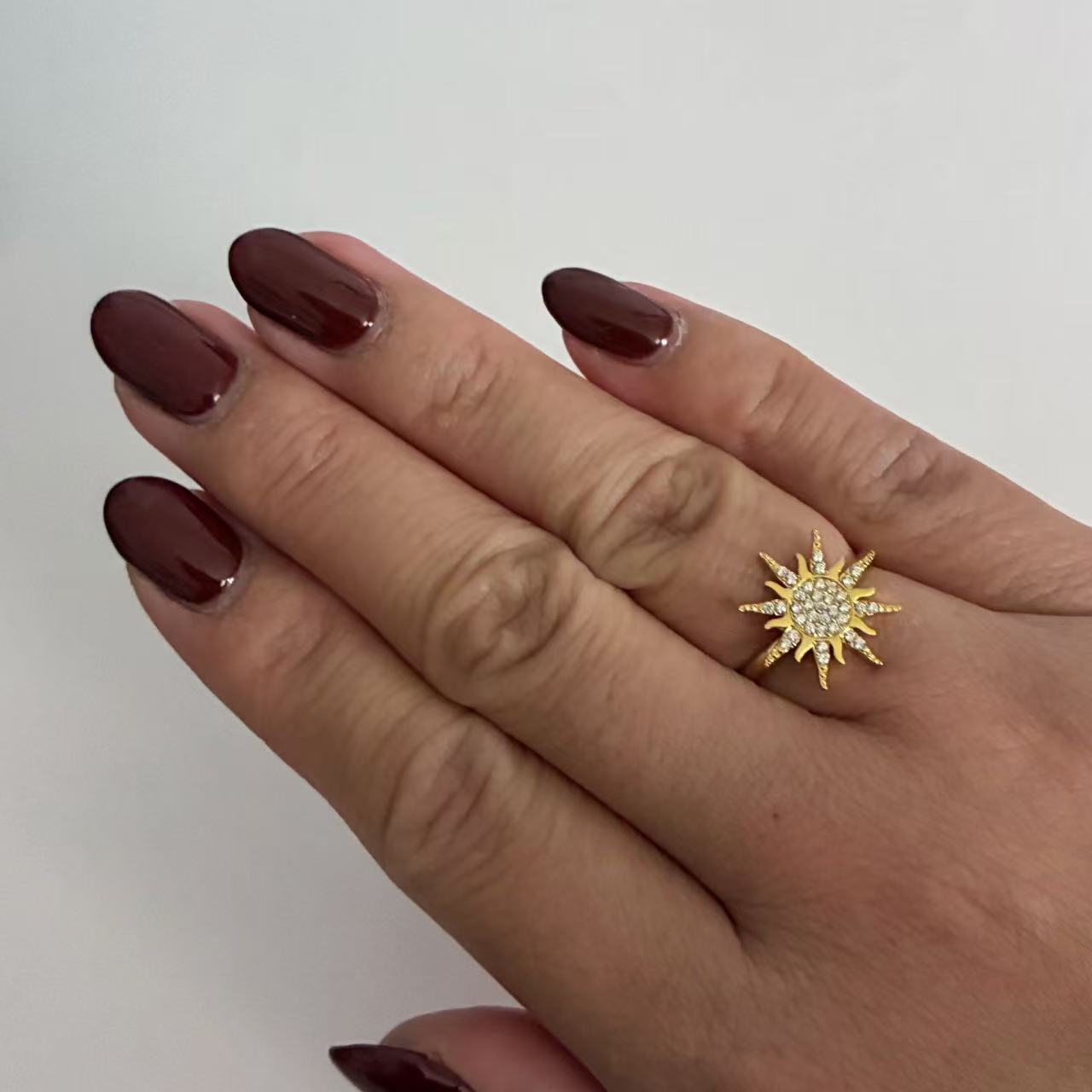 Anello Sole Splendente