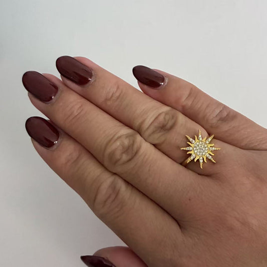 Anello Sole Splendente
