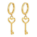 Orecchini Chiave del Cuore