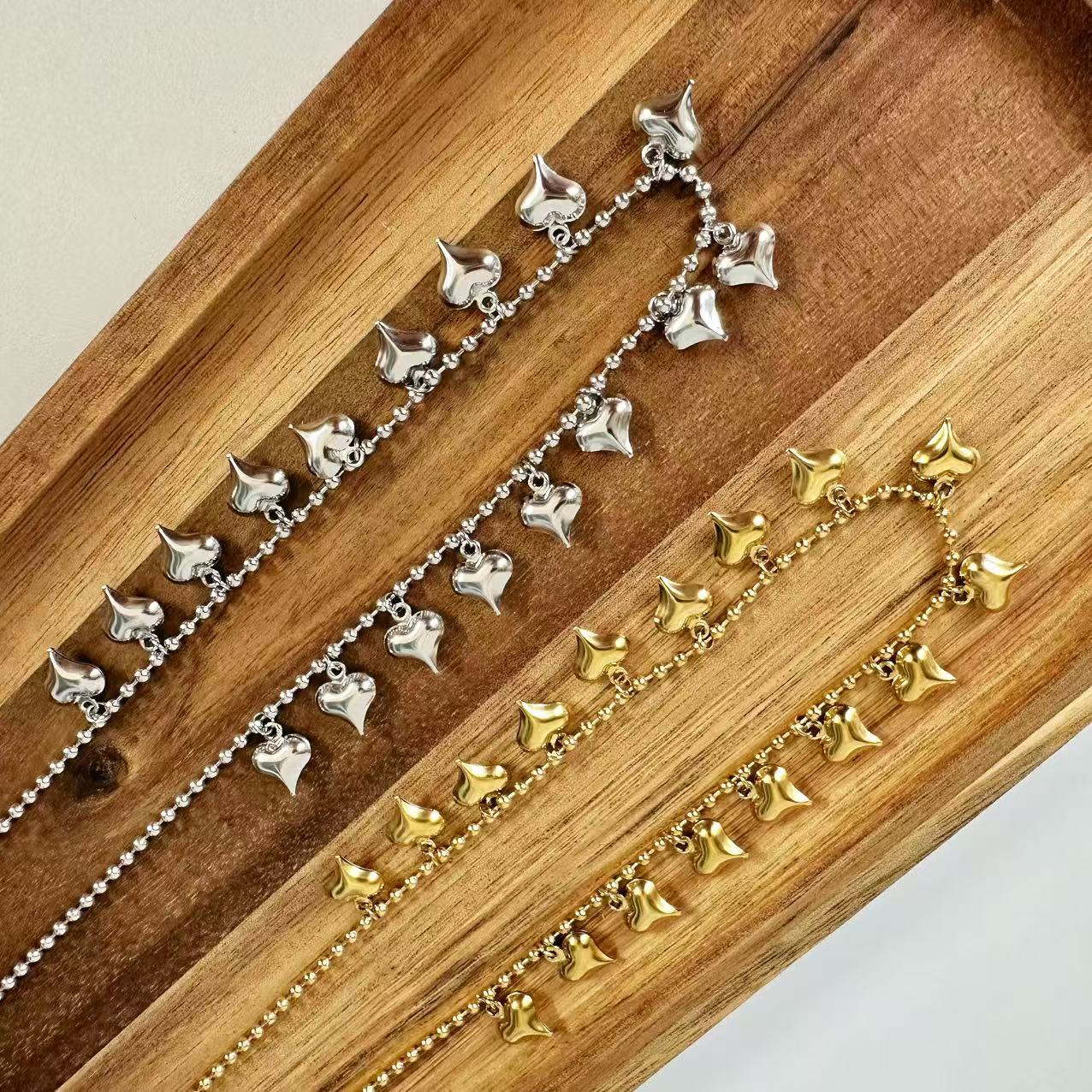 （C085) COLLANA CATENA IN ACCIAIO INOX | Chain necklace in stainless steel