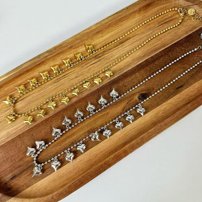 （C085) COLLANA CATENA IN ACCIAIO INOX | Chain necklace in stainless steel