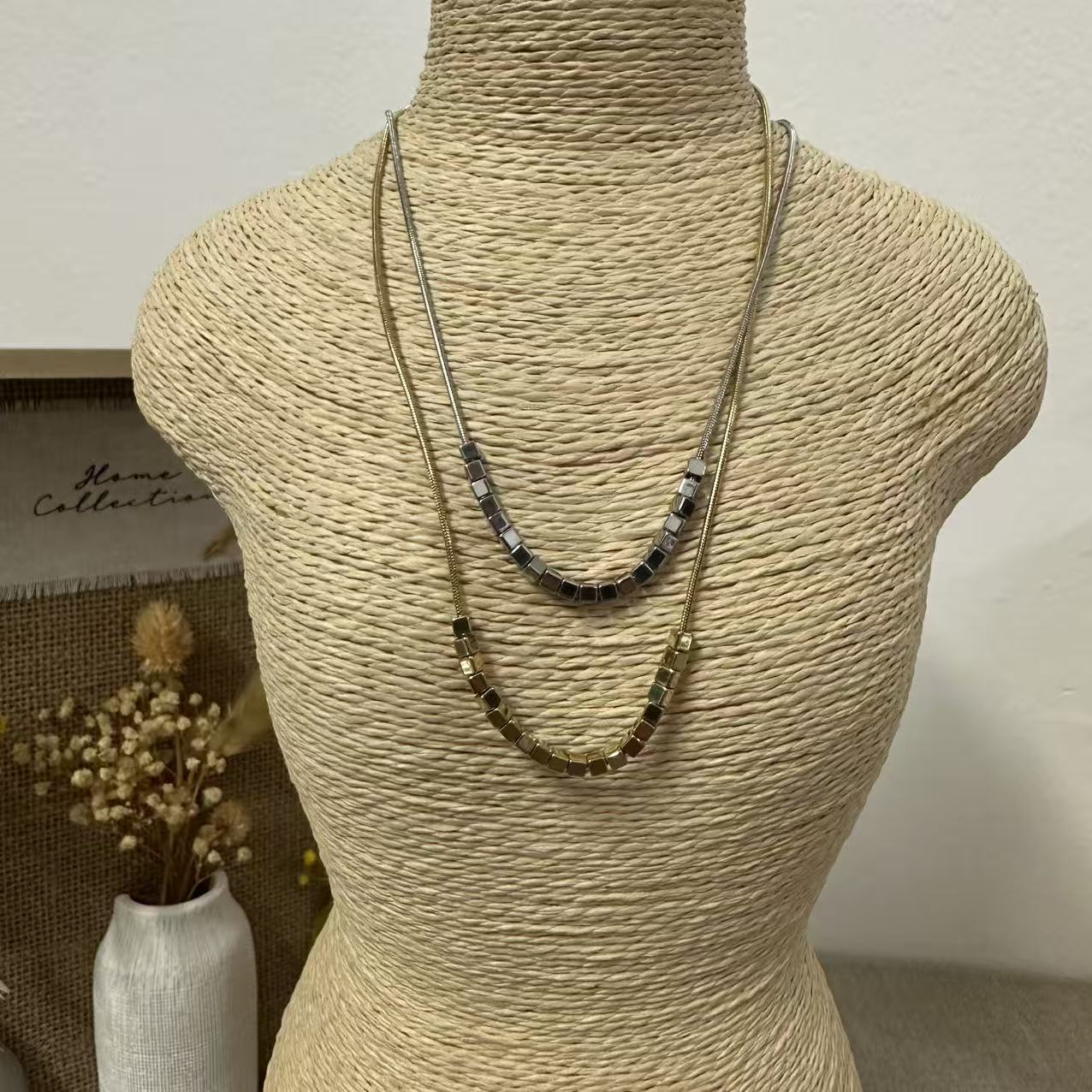 Collana “Cubic Shine”