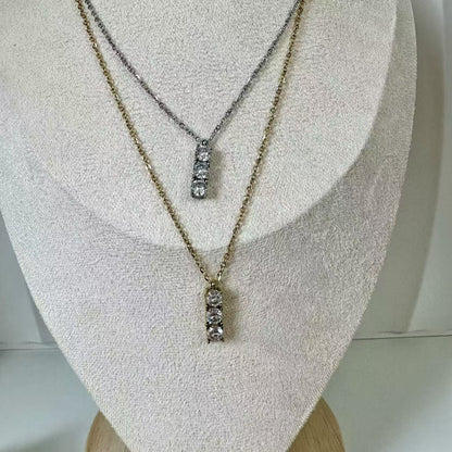 （C087) COLLANA CATENA IN ACCIAIO INOX | Chain necklace in stainless steel