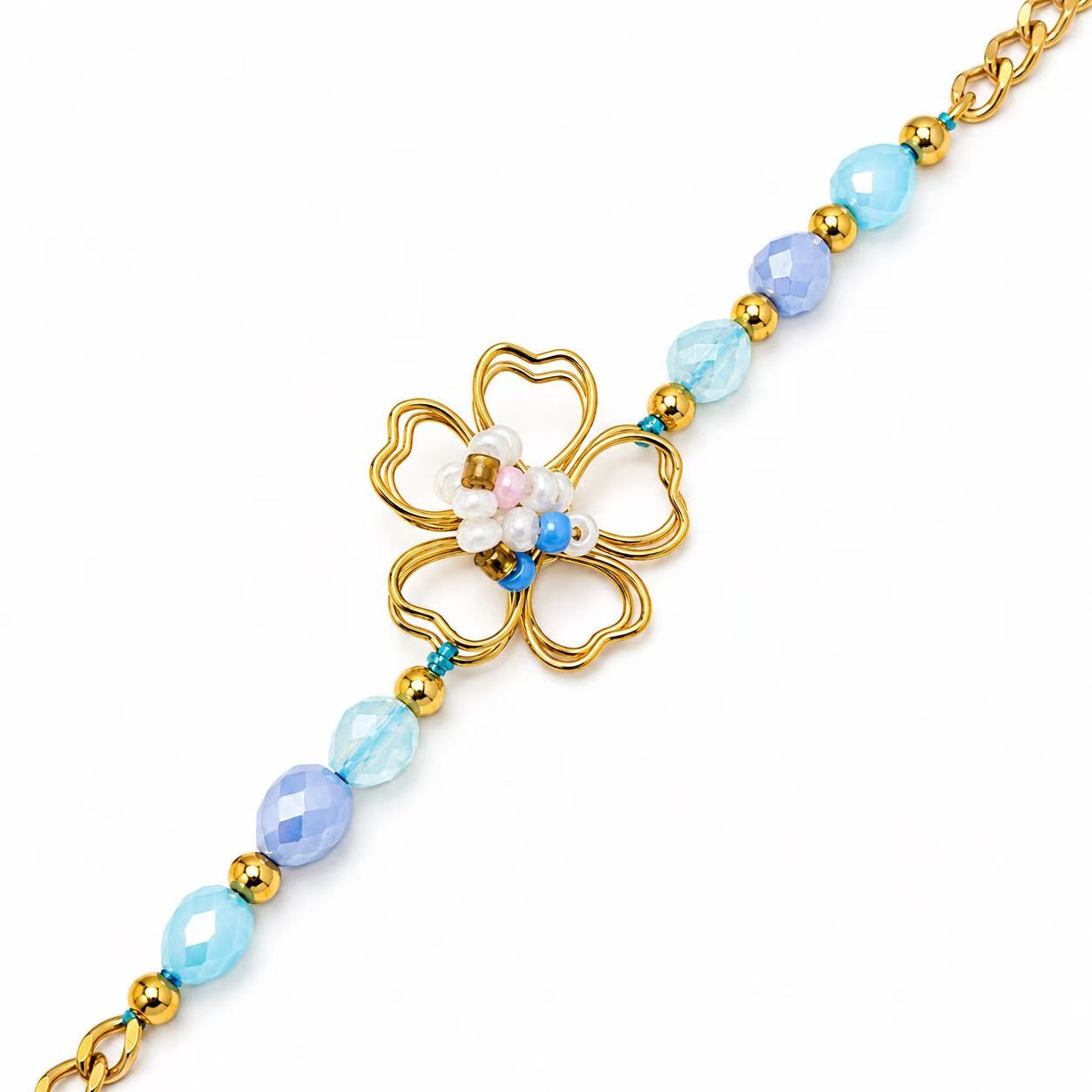 Bracciale “Fiorellino” | in acciaio inox