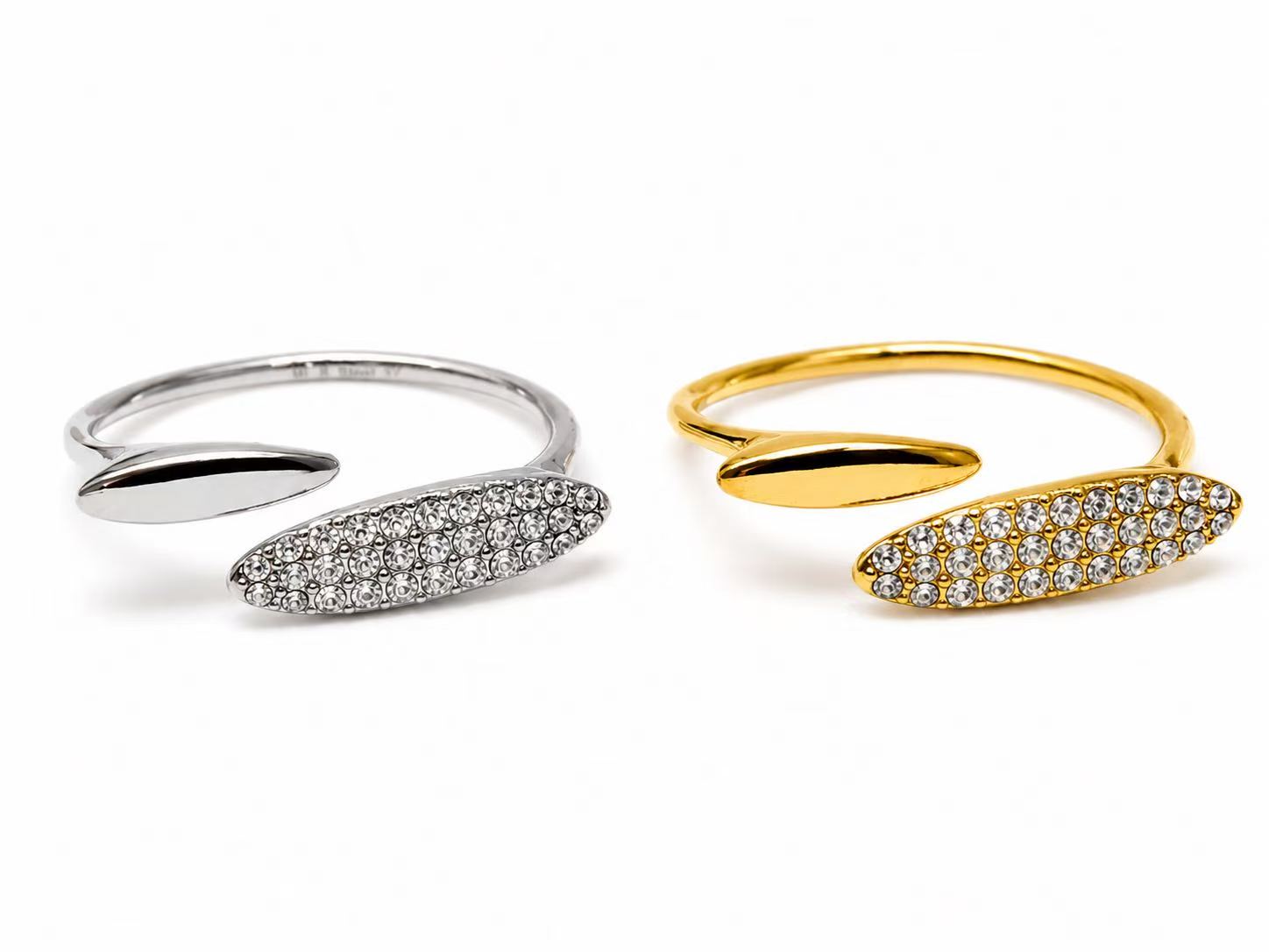 Anello “Soffio” | in acciaio inox