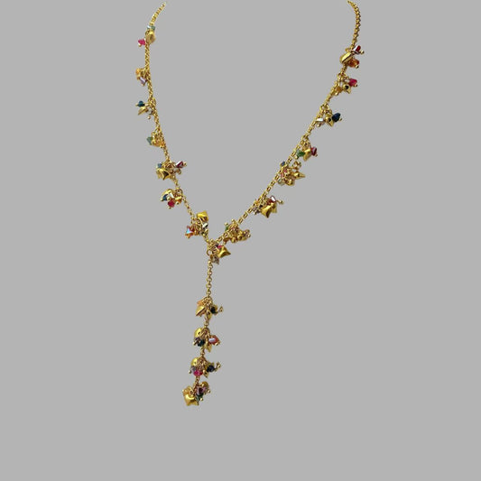 (C347)Collana mille cuori