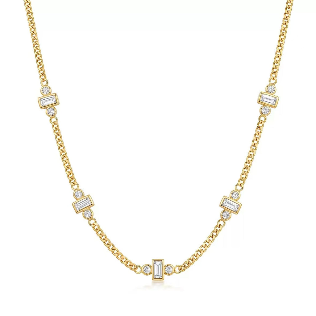 Collana Modulo | 46cm | in acciaio inox
