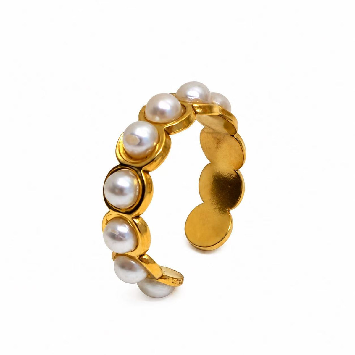 Anello Bacche | in acciaioi inox