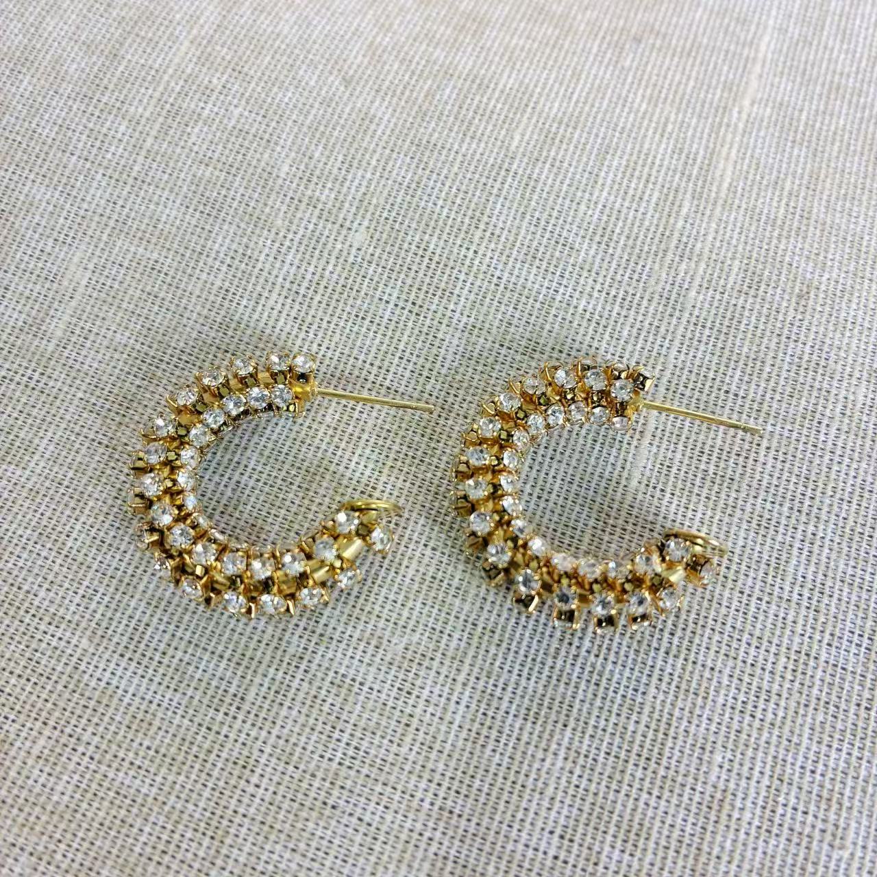 Orecchini “Cerchio di Brillio” – Luce e Raffinatezza