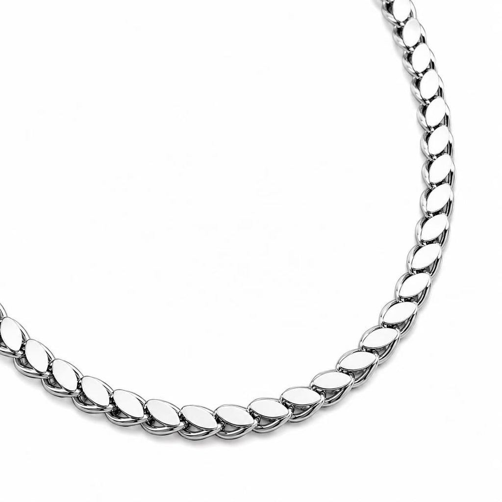 Collana “Trama” | in acciaio inox
