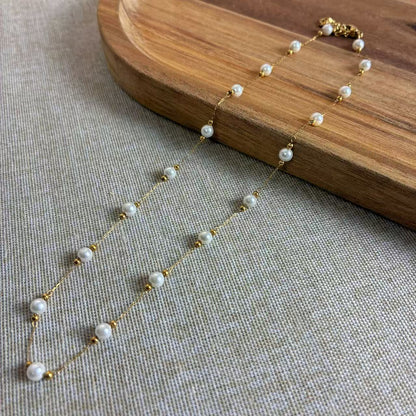 Collana “Perla Luminosa” – Semplicità che incanta