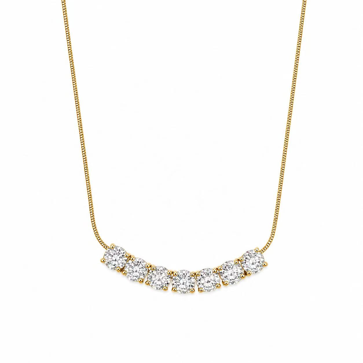 Collana “Settenario” | in acciaio inox