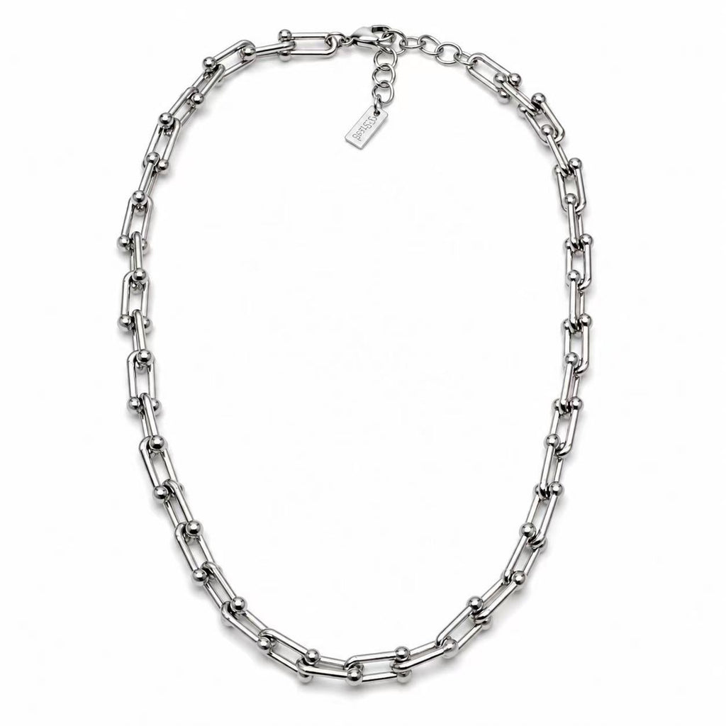 Collana “Ritornello” | in acciaio inox