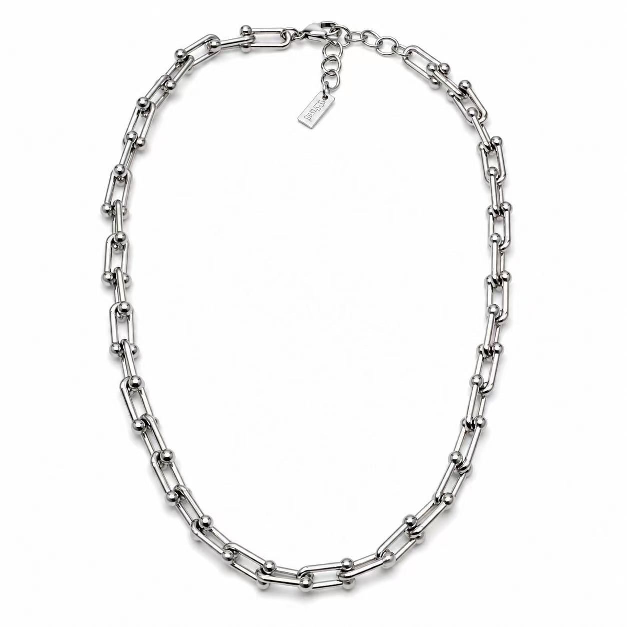 Collana “Ritornello” | in acciaio inox
