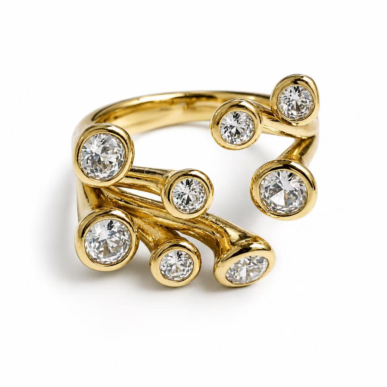 Anello “Lilt” | in acciaio inox