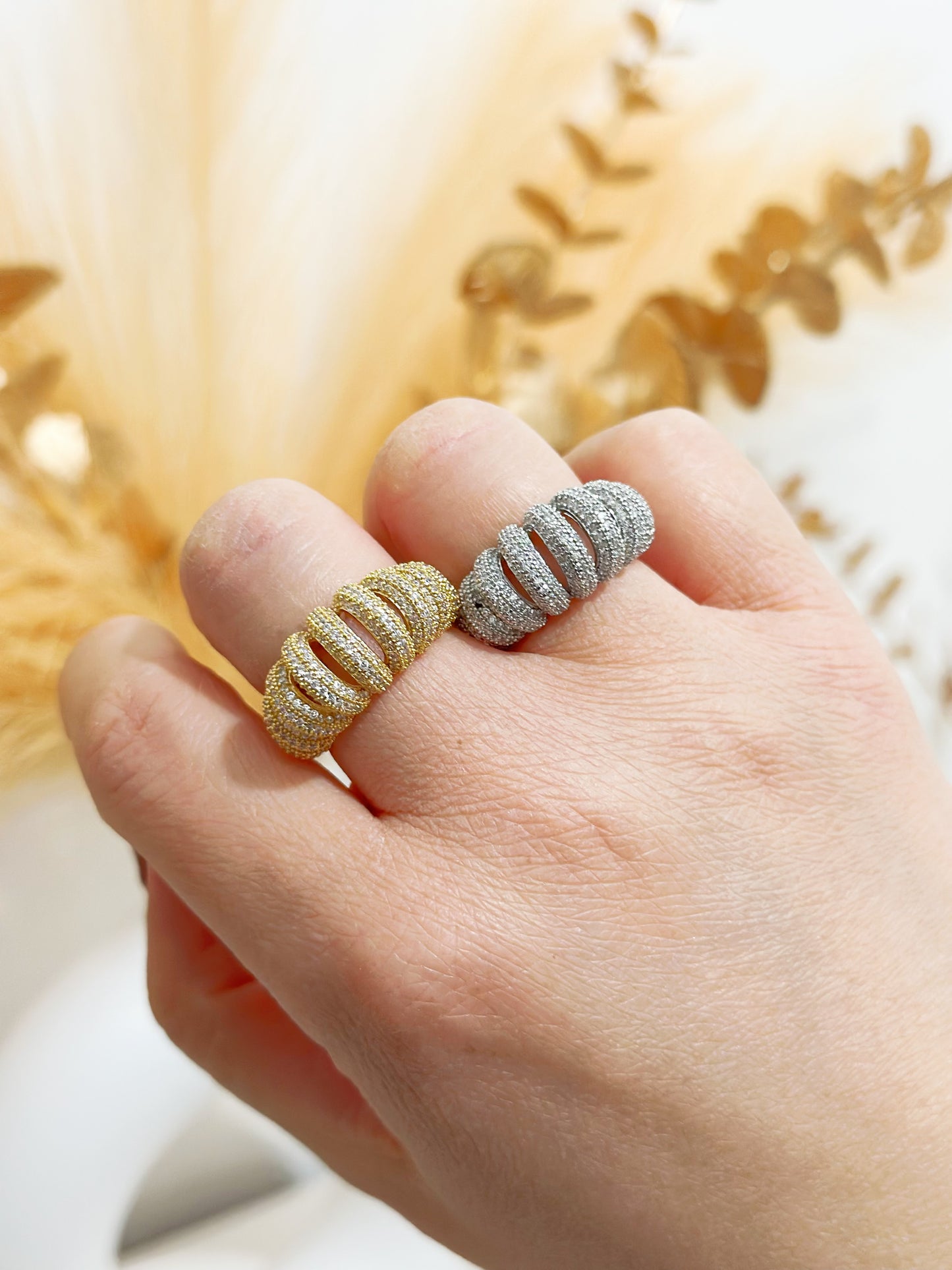 Anello ottone regolabile (A18)