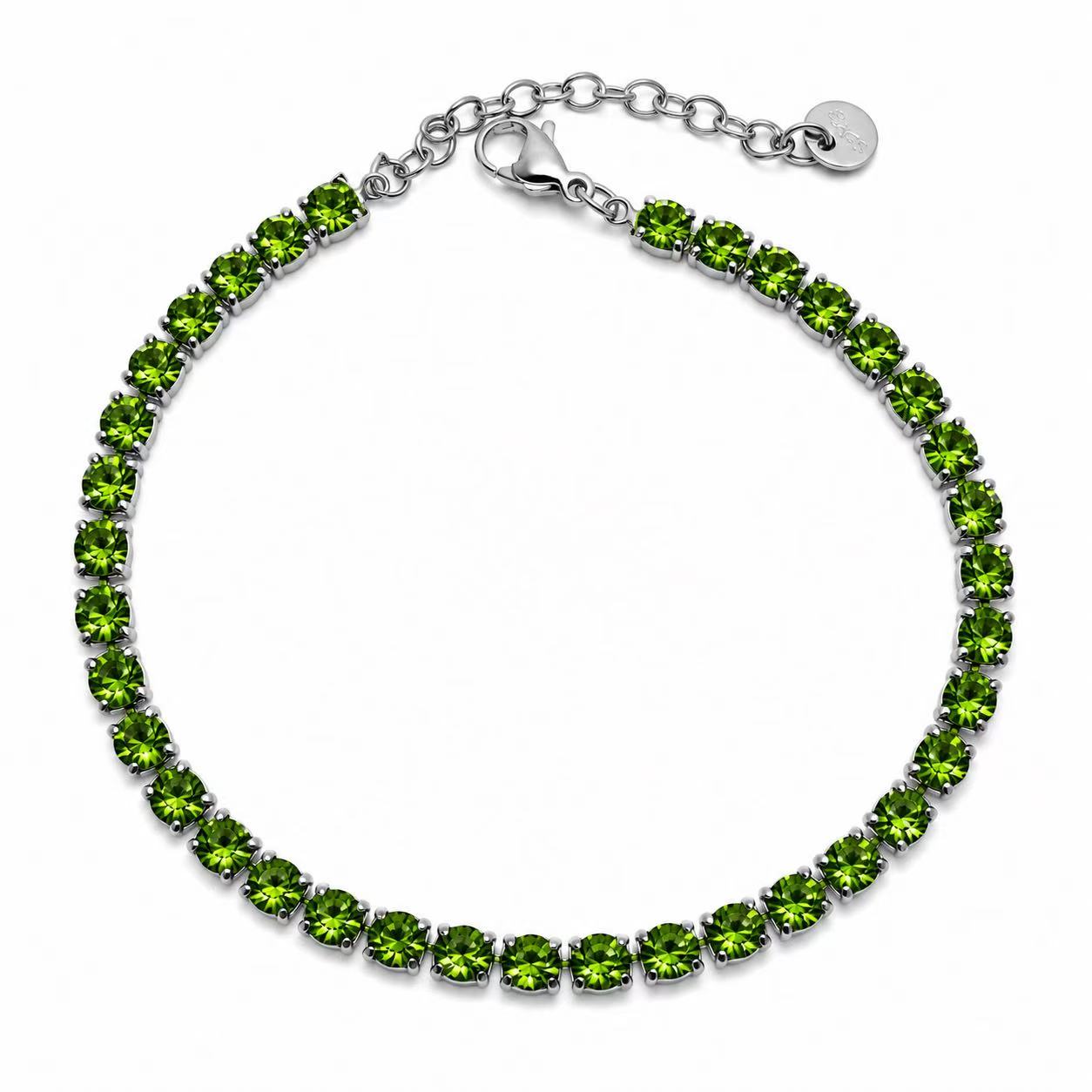 Bracciale tennis | 17-20cm | in acciaioi inox