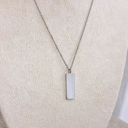 Collana “Minimal Rettangolo”