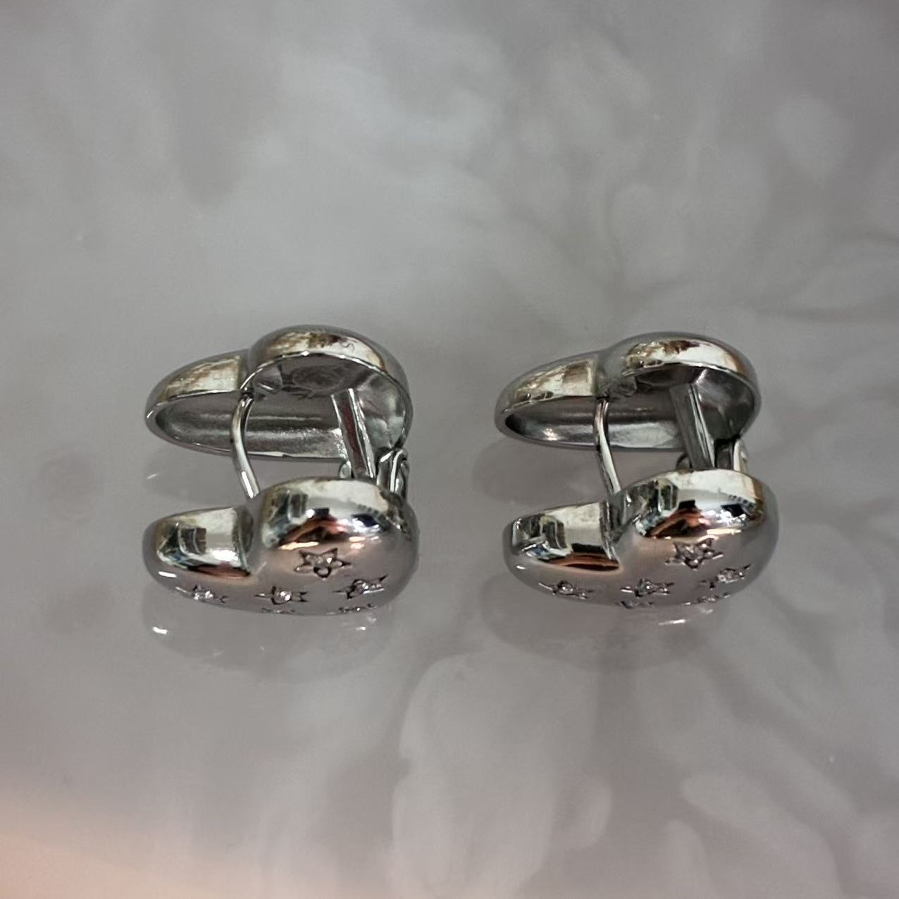 Orecchini Cuori Stellati