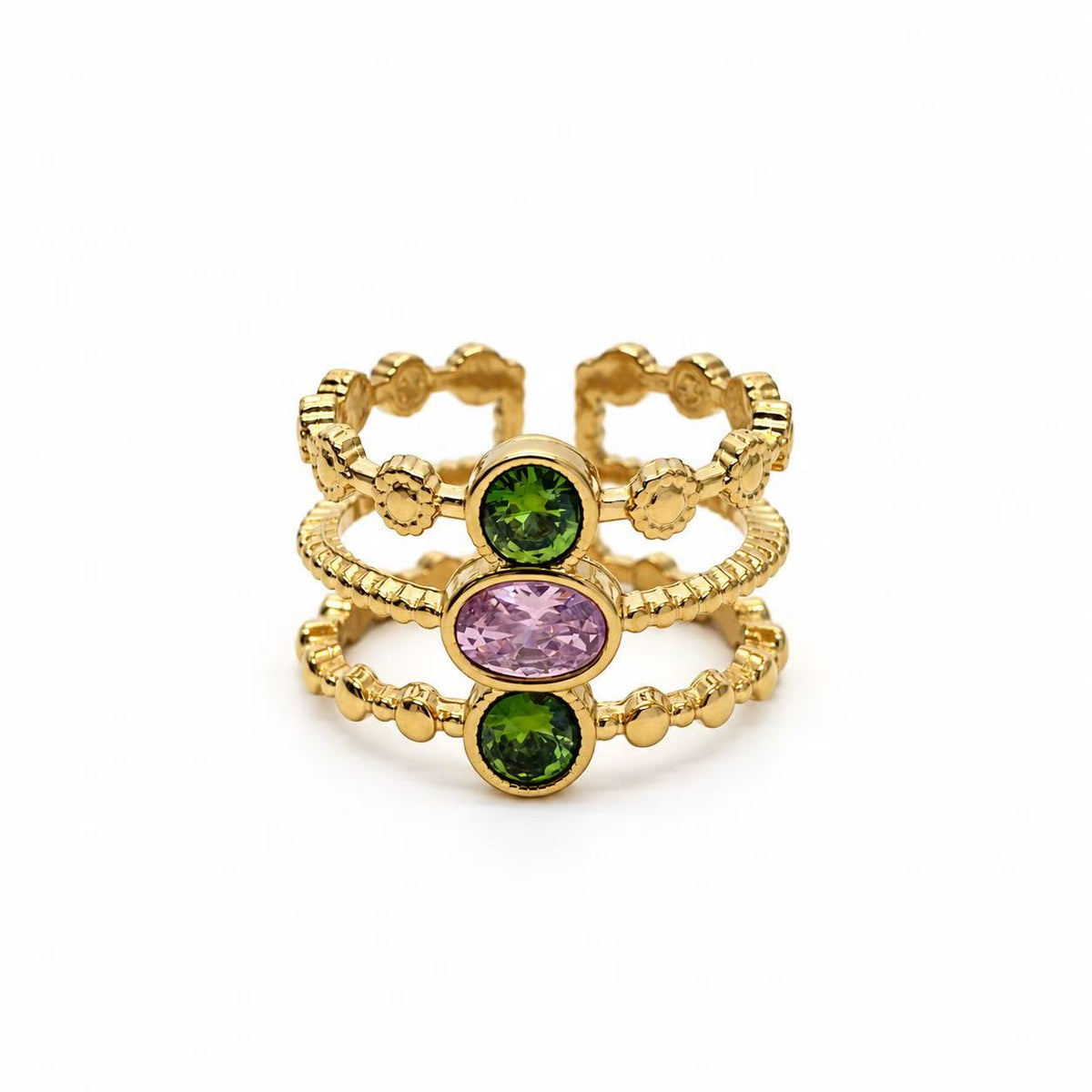 Anello Levels | in acciaio inox