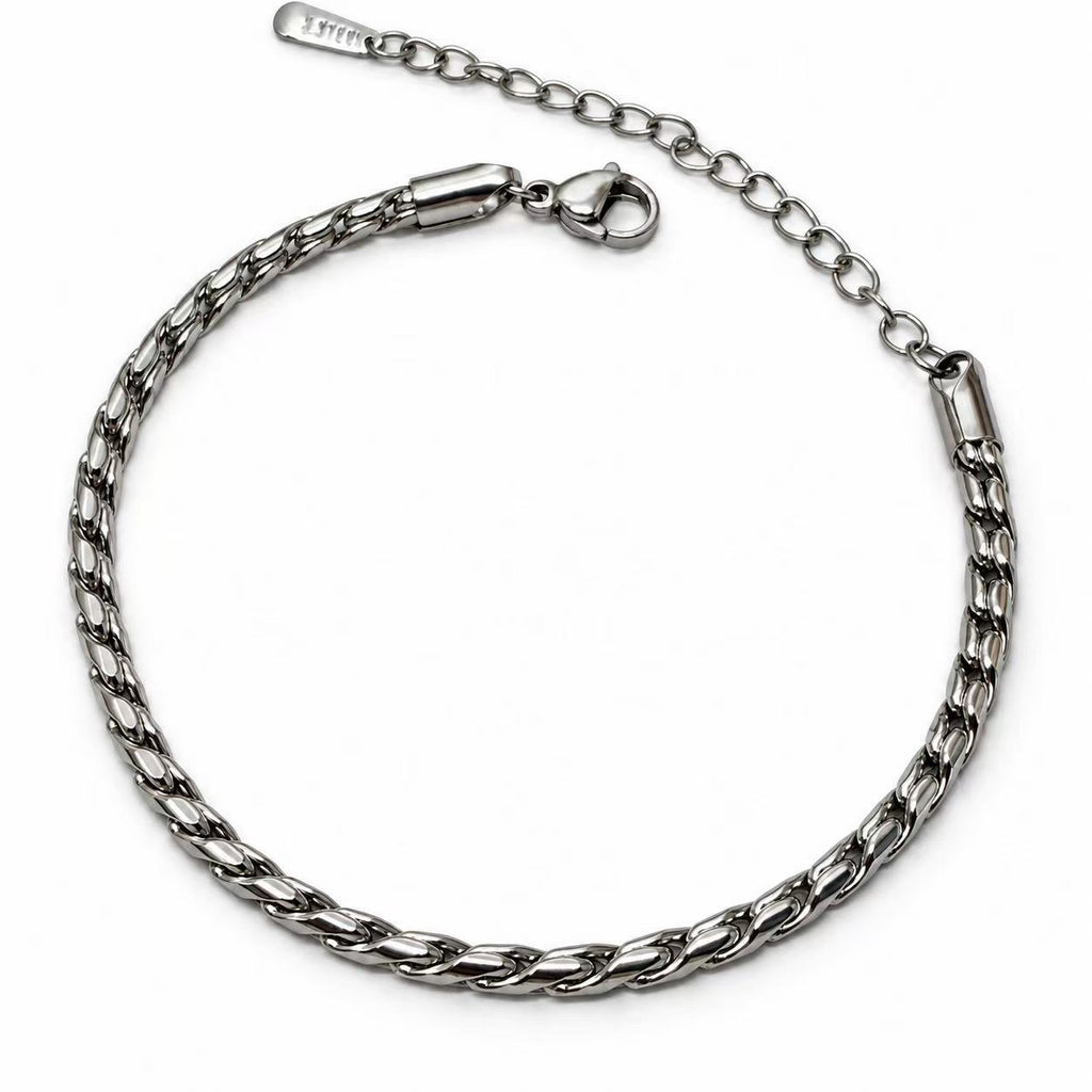 Bracciale semirigido 17-22cm | in acciaio inox