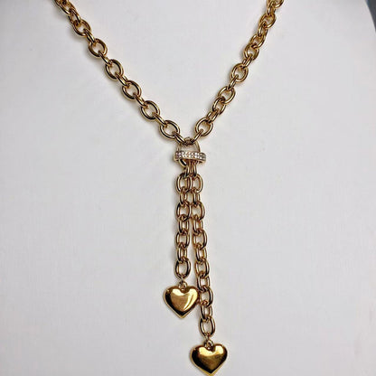 Collana “Cuori a Cascata” – Audacia Romantica in Chiave Moderna