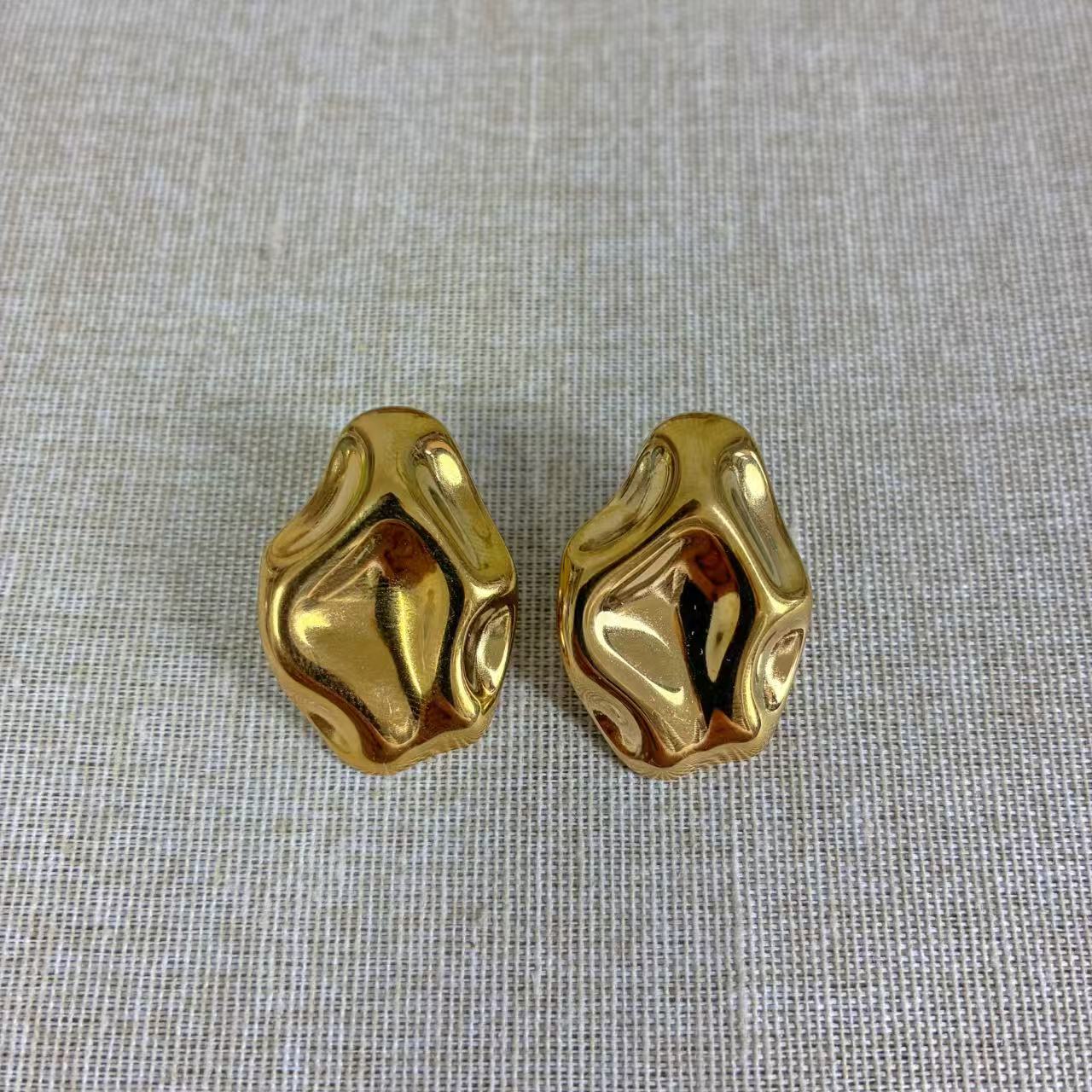 Orecchini Liquid Metal