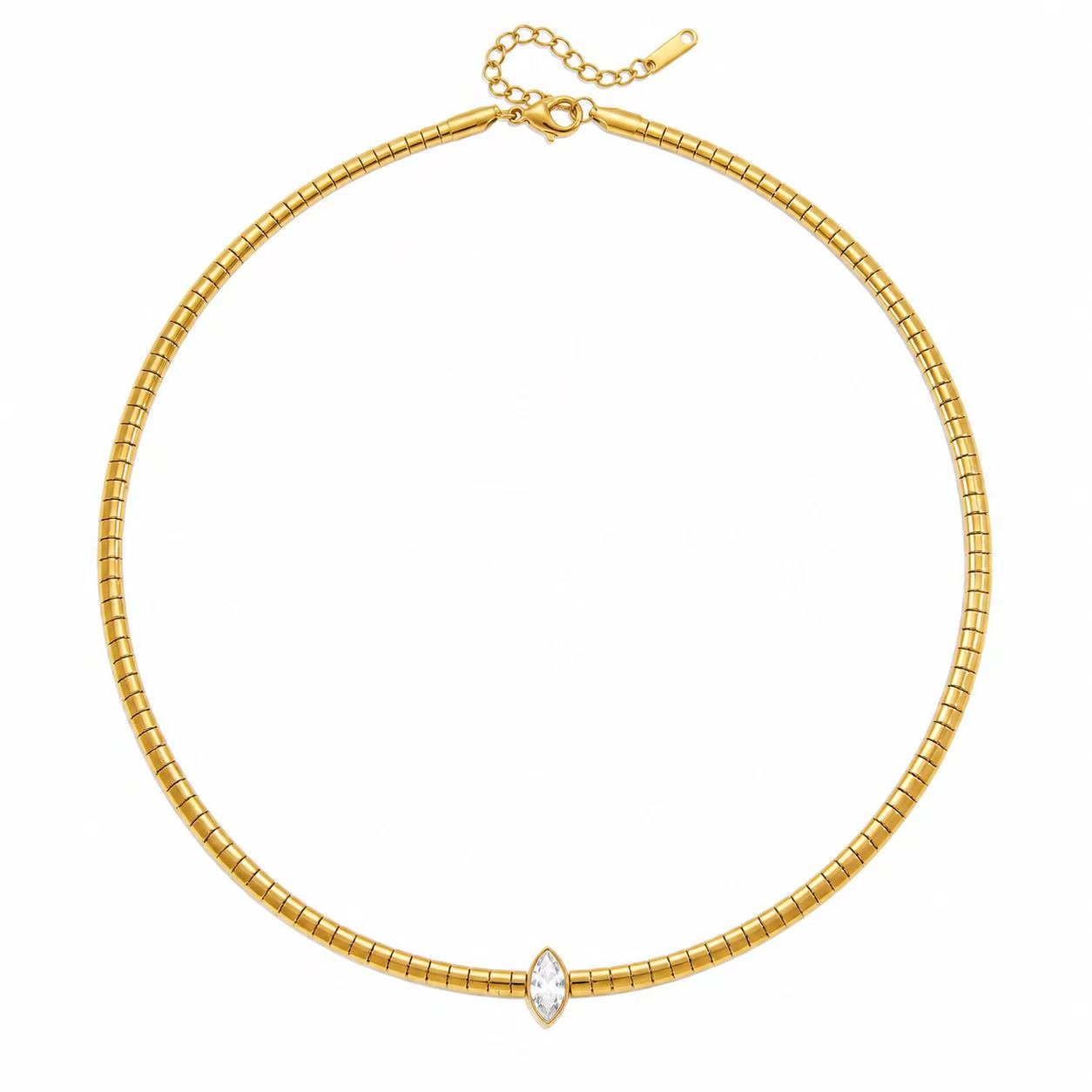 Collana PITONATA | in acciaio inox