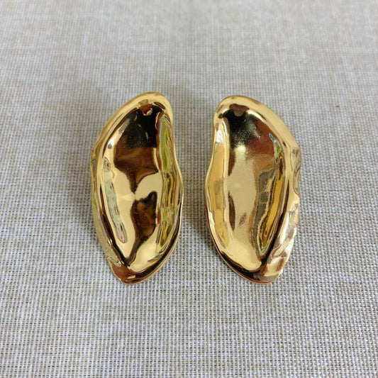 Orecchini Fluid Leaf