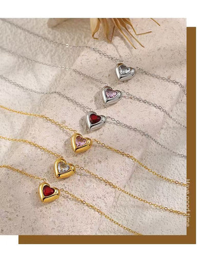 Collana “Battito Prezioso” – Pendente a Cuore dal Fascino Intimo