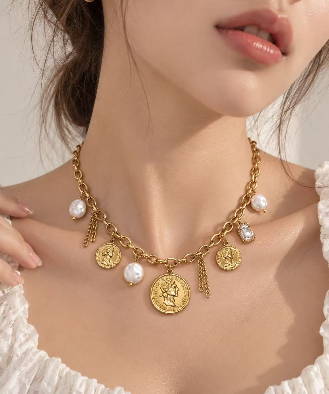 Collana Amuleti | in acciaio inox