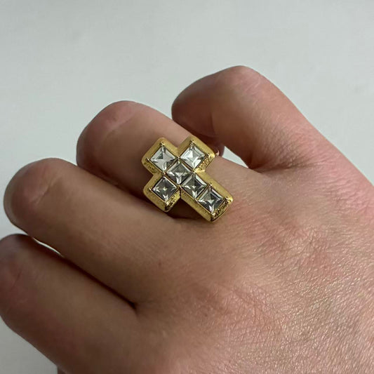 Anello Croce di Luce