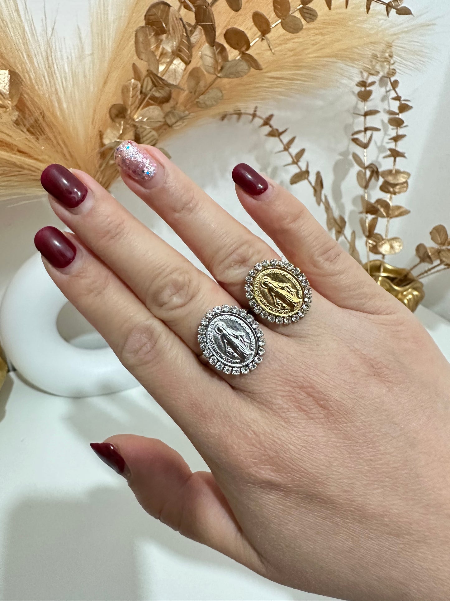 Anello regolabile in acciaio inox (A44)