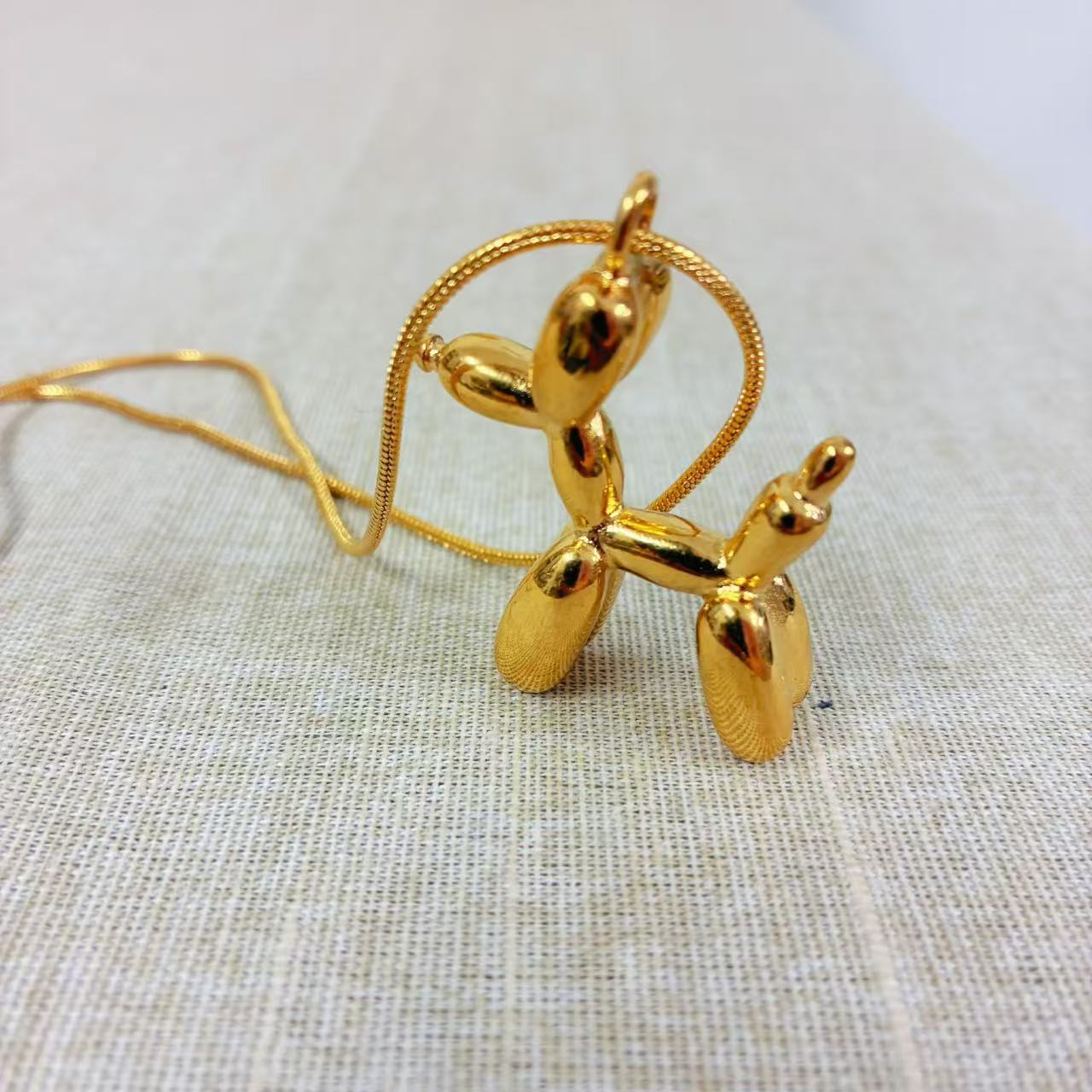 Collana con pendente Balloon Dog