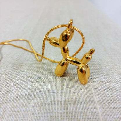 Collana con pendente Balloon Dog
