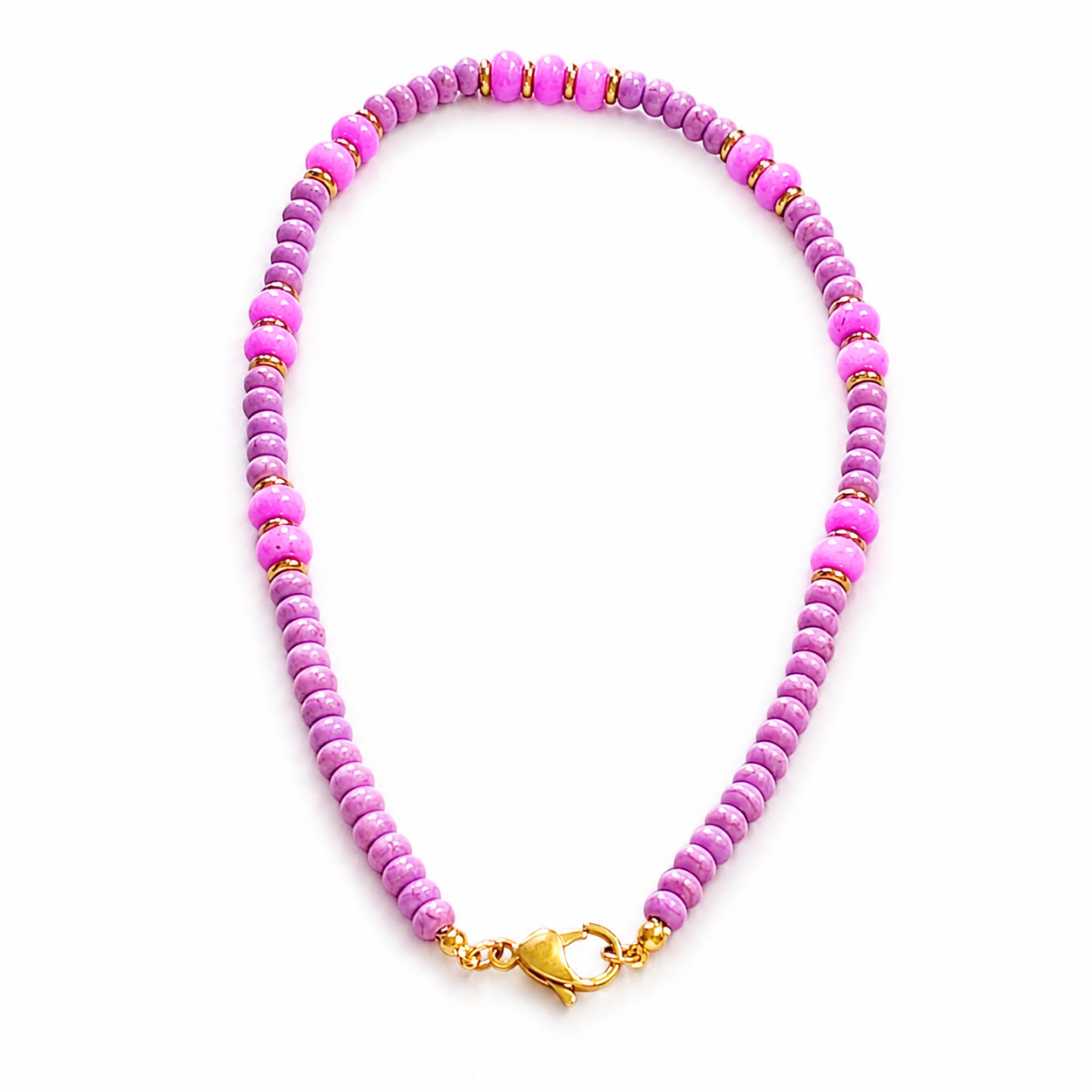 Collana “Armonia di Perle” | 41cm | in acciaio inox