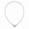 Collana “Perla Essenziale” | 45cm | in acciaio inox