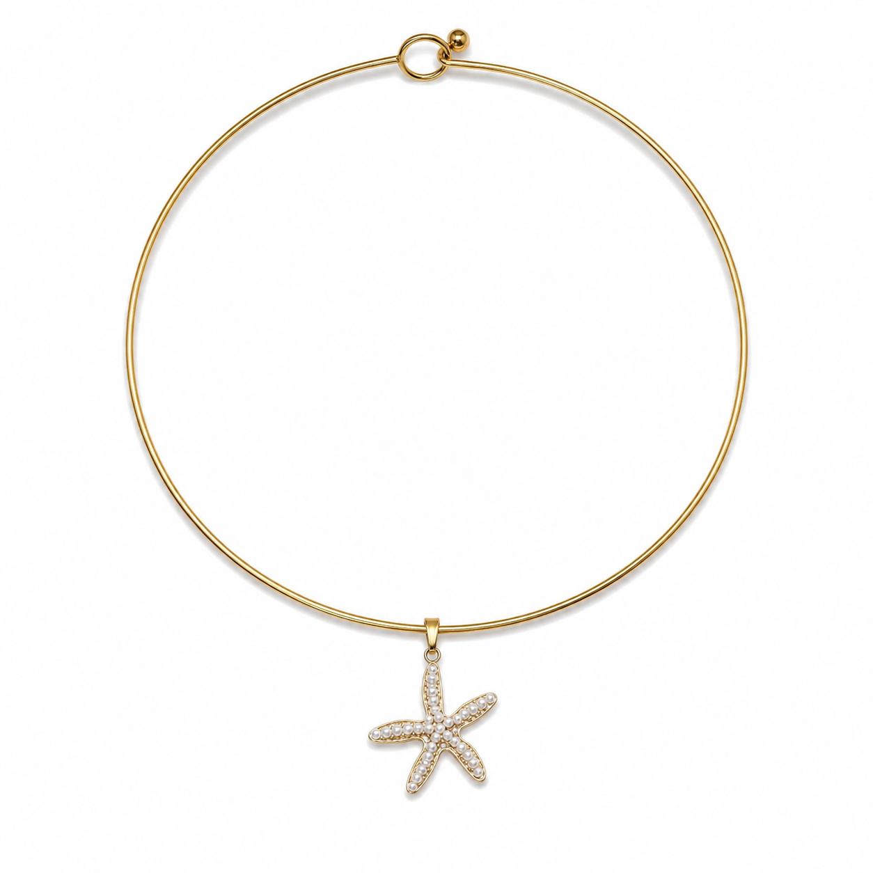 Collana “Orbita Marina” | in acciaio inox
