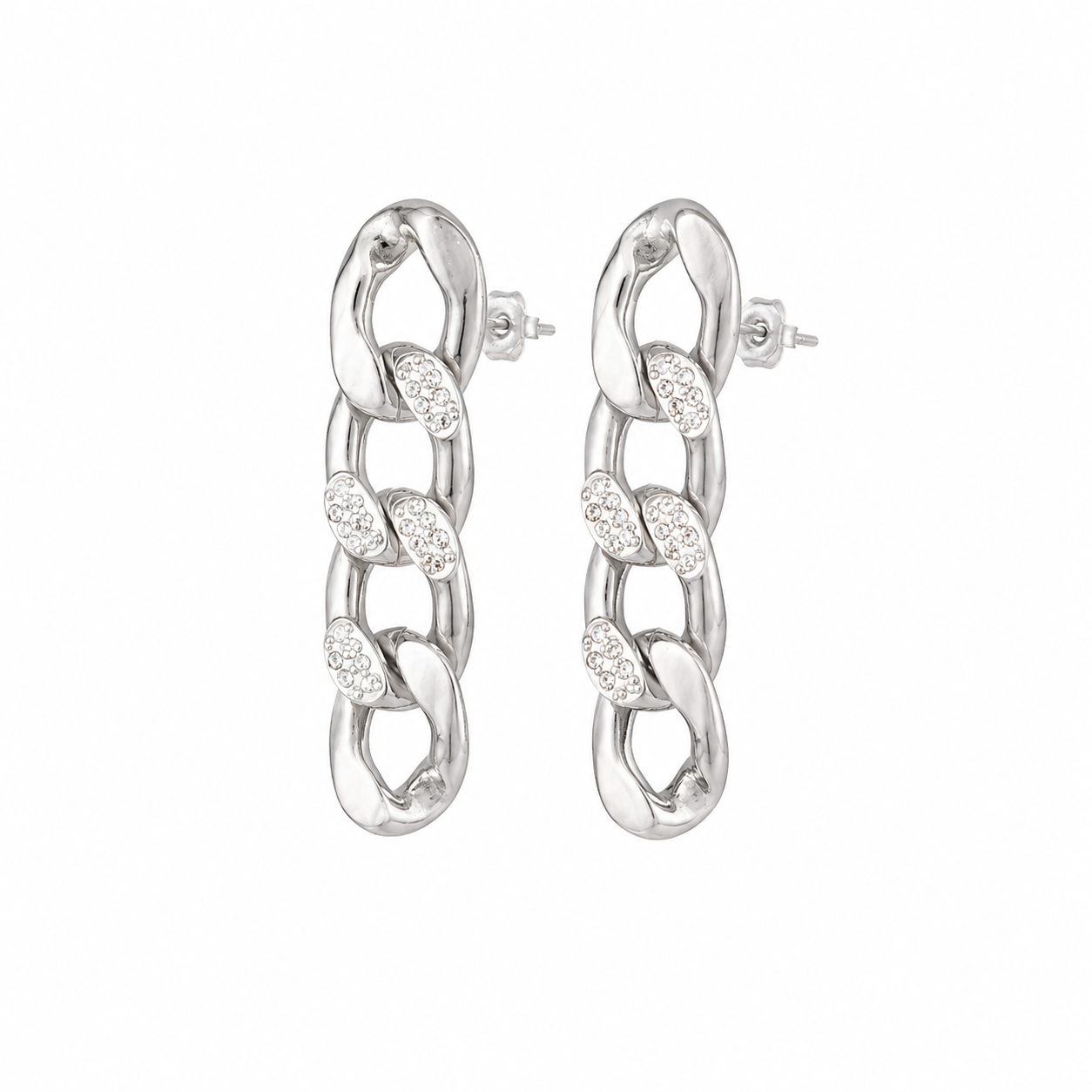 Orecchini “Link” | in acciaio inox