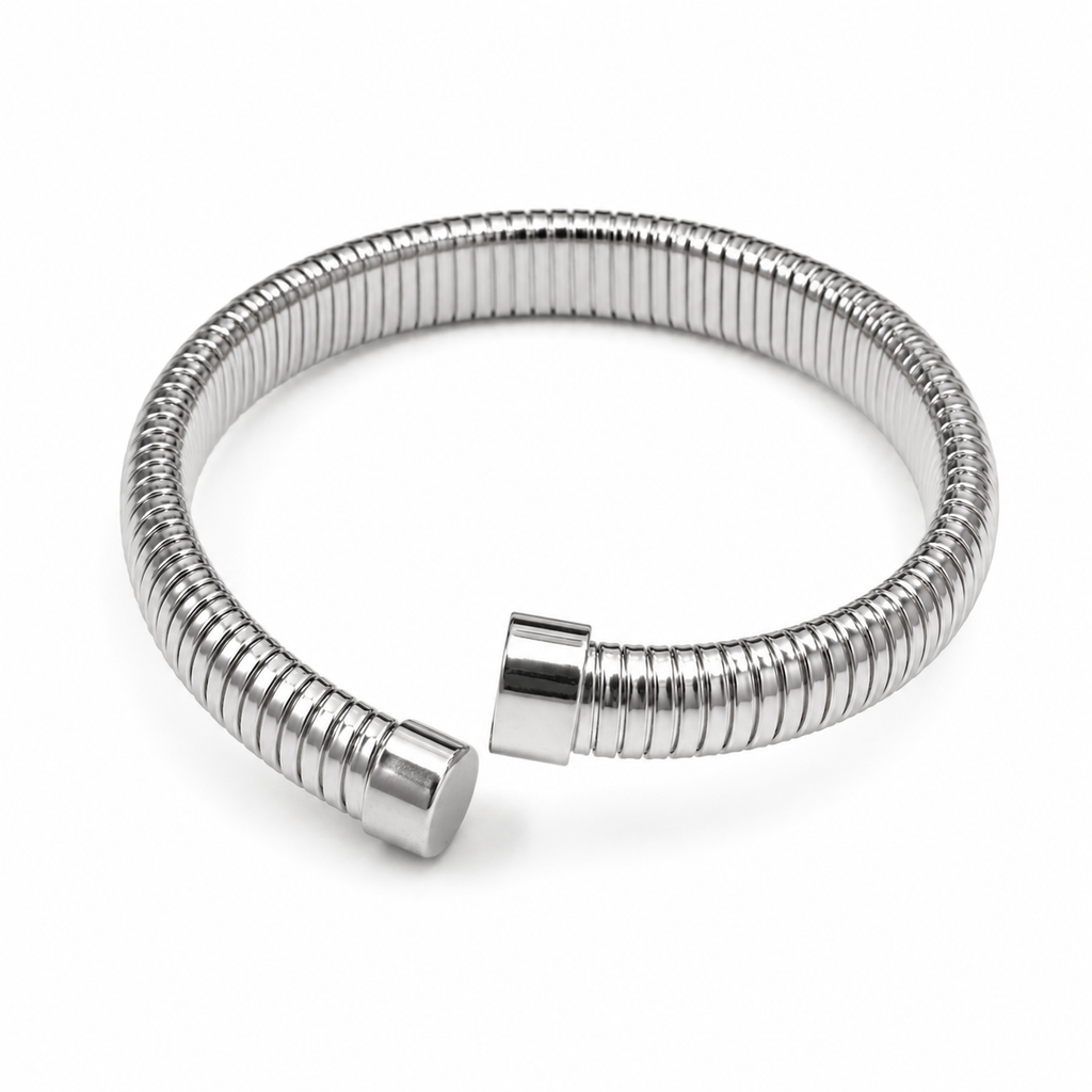 Bracciale “Tube” | in acciaio inox
