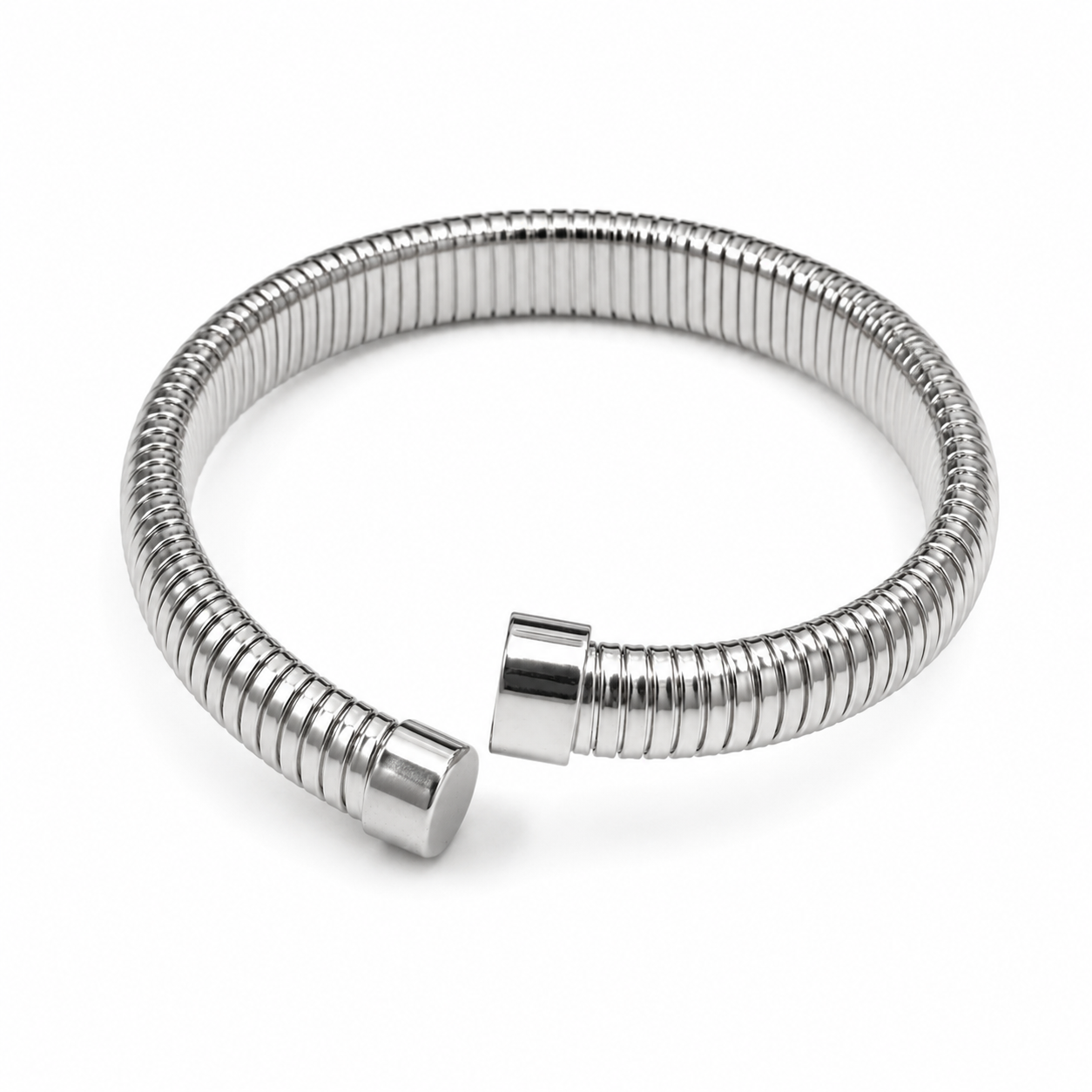 Bracciale “Tube” | in acciaio inox