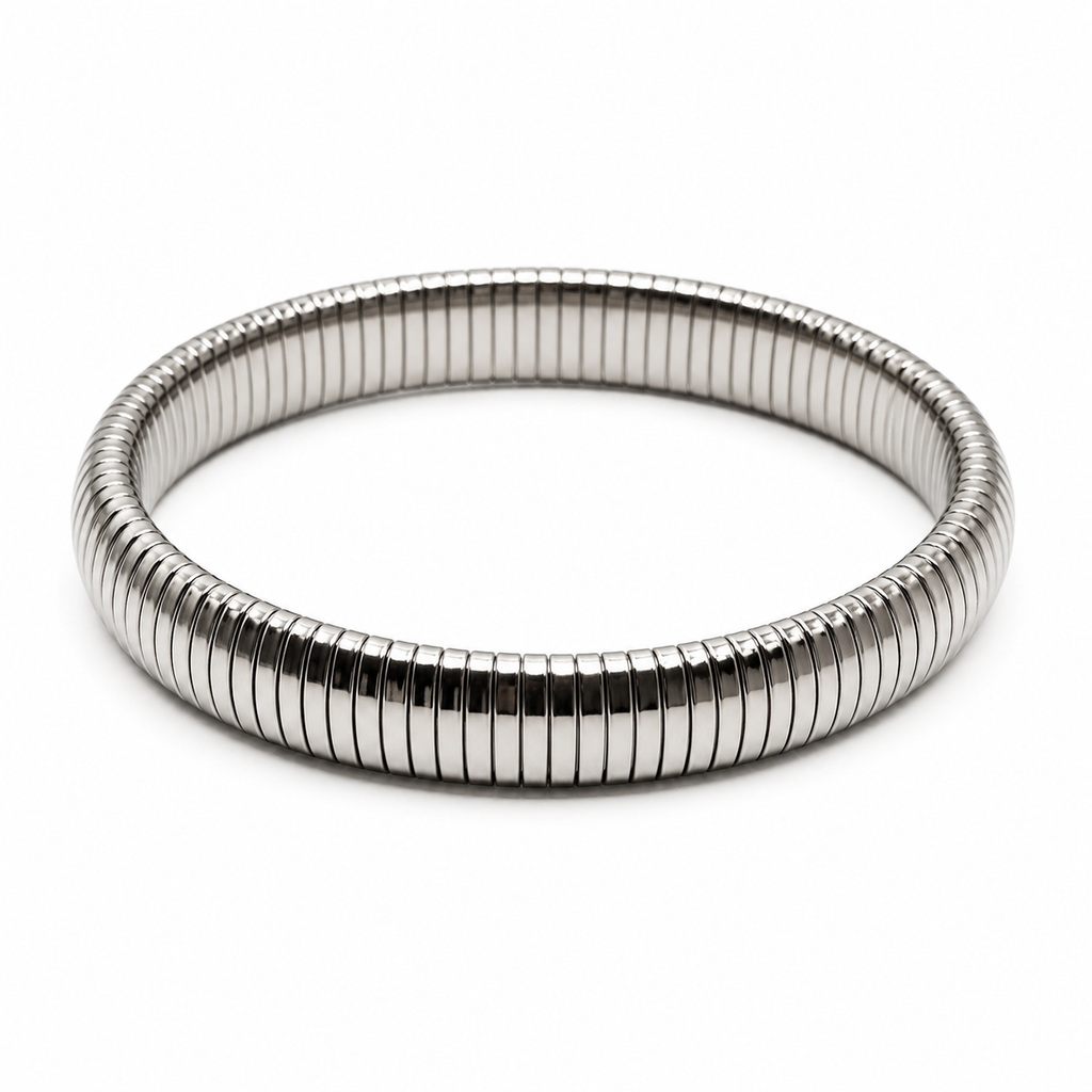 Bracciale ”Tubo gas“ | in acciaio inox