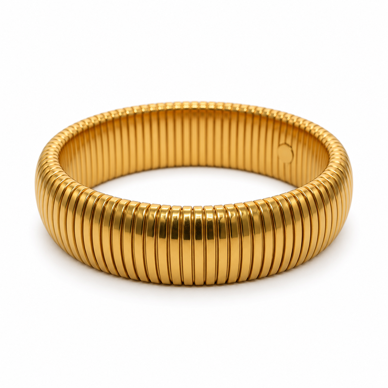 Bracciale “Plissé” | in acciaio inox
