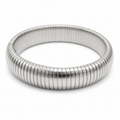Bracciale “Plissé” | in acciaio inox