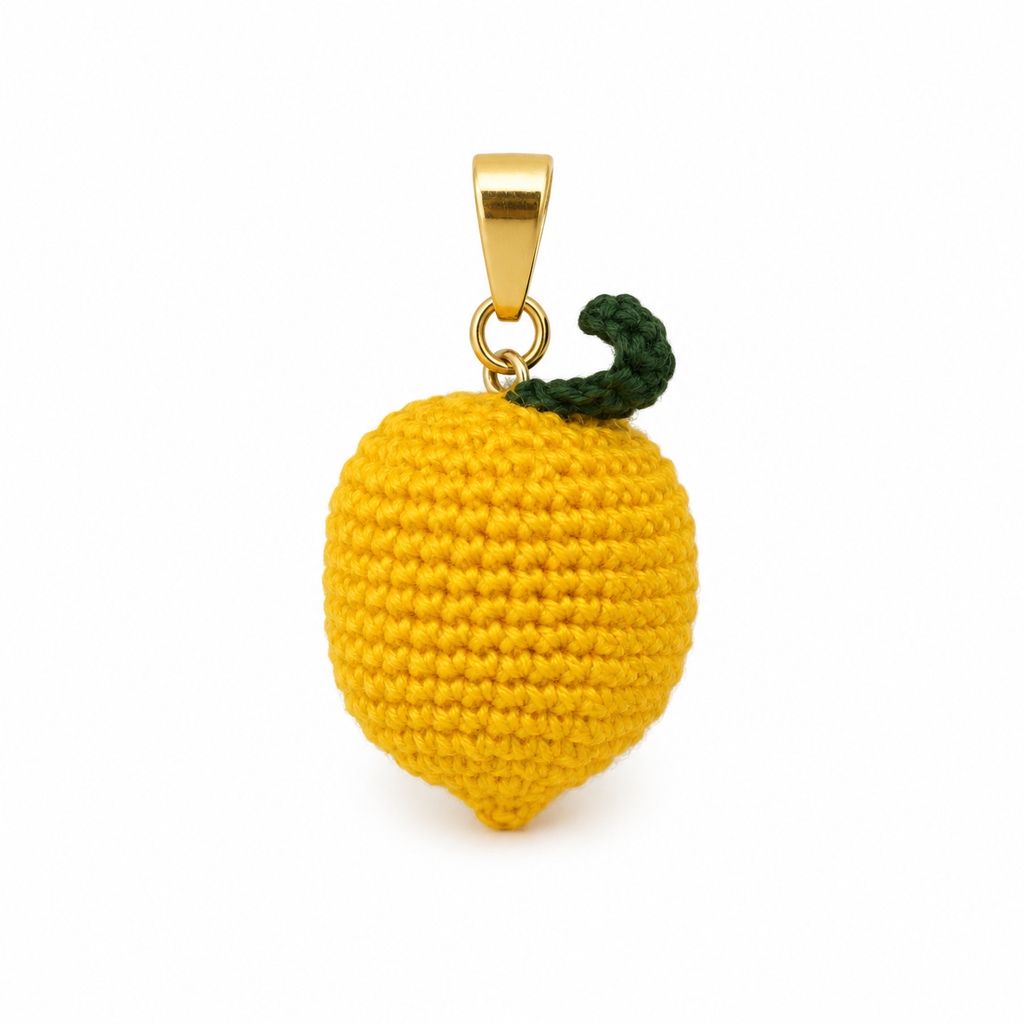 Ciondolo “Frutteto” | 2CM |in micro uncinetto