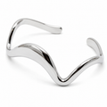 Bracciale “Onda Sinuosa” | in acciaio inox